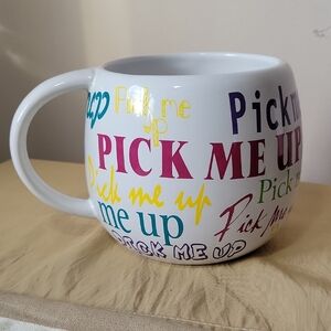 Colorful 'Pick Me Up' Mug~ FTD